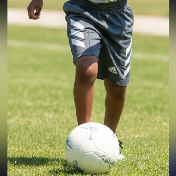 adidas Other - NWT- Adidas Kid’s  Charcoal Gray Athletic Shorts